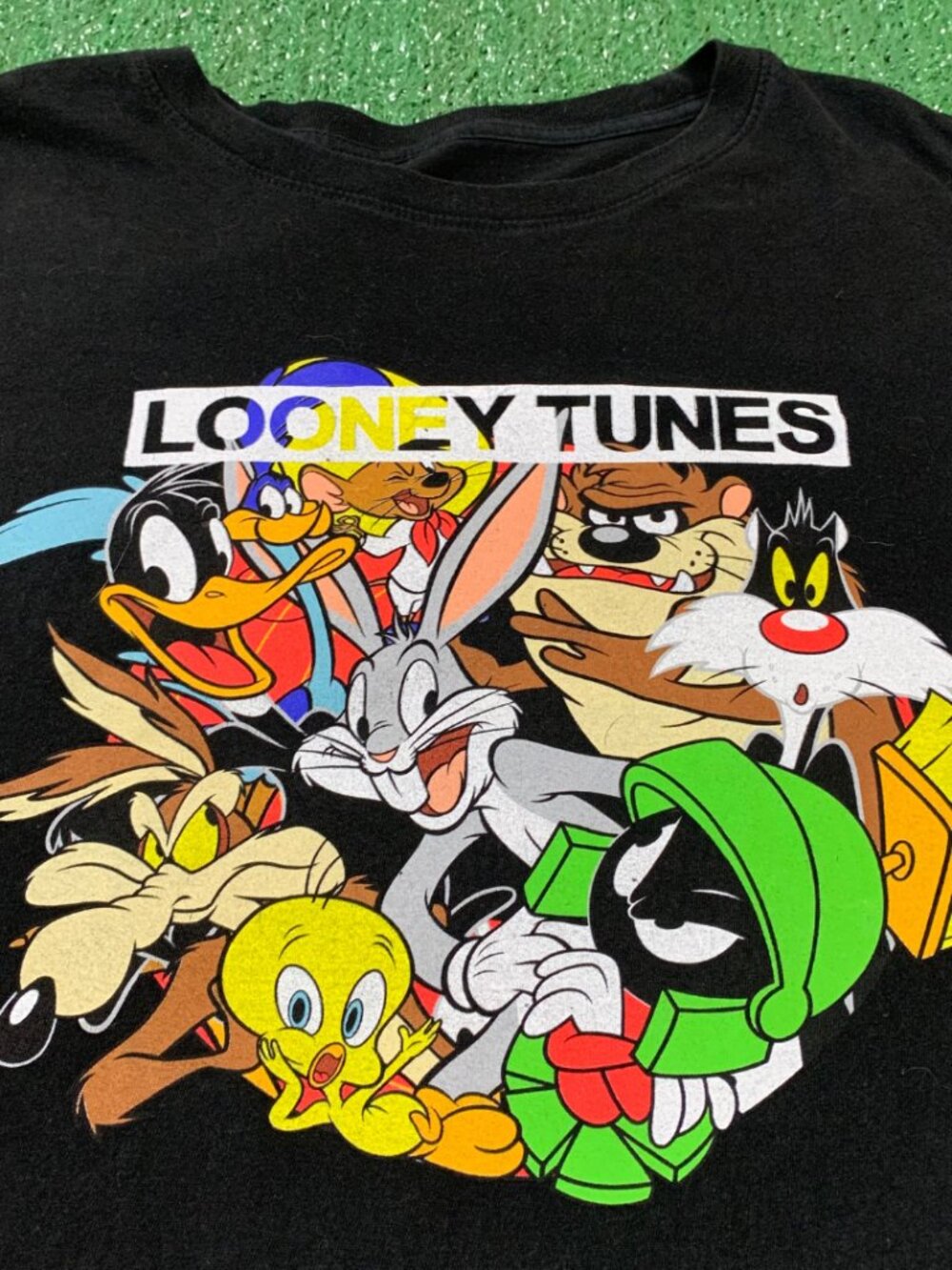 Looney Tunes Group Cast Graphic Tee Men's L